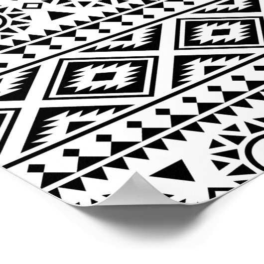 01012020部族の民族パターン–03 ポスター (角)