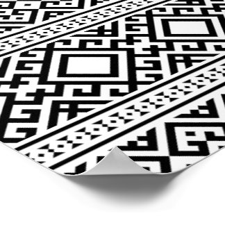 01012020部族の民族パターン–05 ポスター