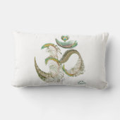 0101 Om 3の装飾用クッション13" x21 " ランバークッション (裏面)