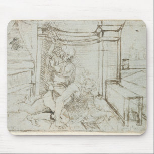 01147ルートビッヒウィルヘルムのBaden 1705年の計算 マウスパッド
