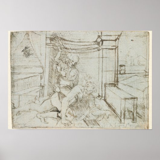 01147 Ludwig Wilhelm, Count of Baden, 1705 ポスター (正面)