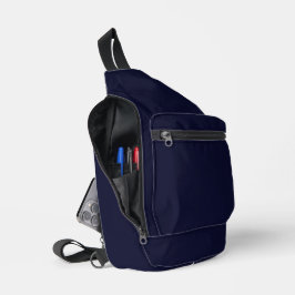 #014ダークネイビーカラーコレクション スリングバッグ