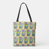 0144 - Cat Alebrije - Tote Bag トートバッグ (裏面)