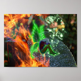 014-B46=nothing-014 – 妖精の攻撃 –  ポスター