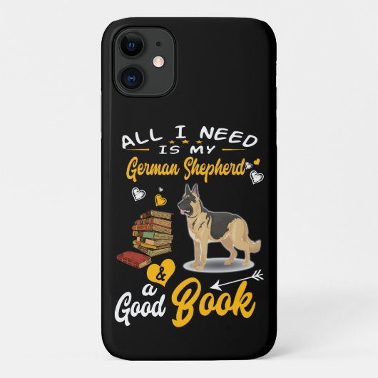 015私が必要なのは私のドイツの羊飼いと良いボー Case-Mate iPhoneケース (裏面)