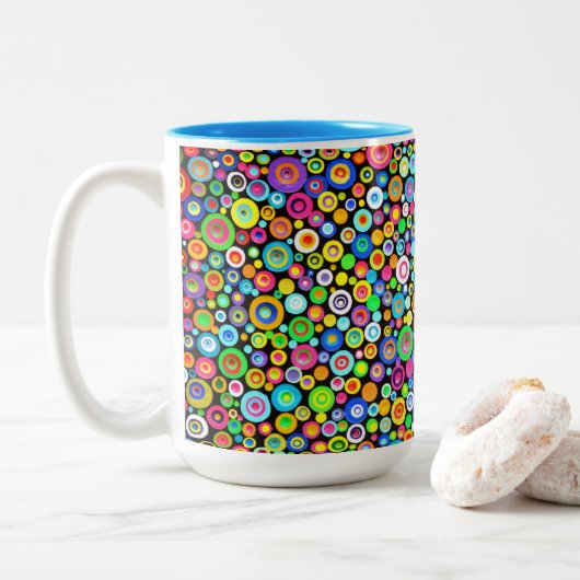 0165 - Gems Mug ツートーンマグカップ (ドーナツ)