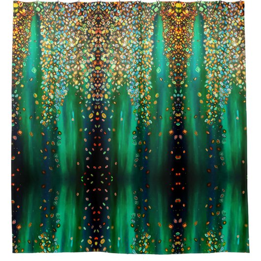 0166 – 滝 – シャワーカーテン (正面)