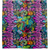 0168 - Marine Life – シャワーカーテン (正面)