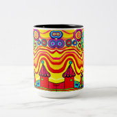 0184 - Memories from Russia Mug ツートーンマグカップ (中央)