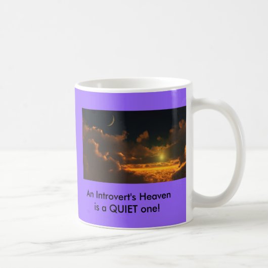 01986_goldencloudscape_1920x1080、Introvert'… コーヒーマグカップ (右)