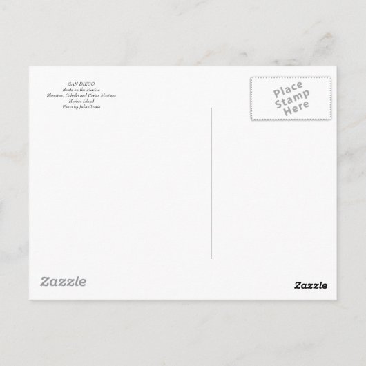 019_19, SAN DIEGO ポストカード (裏面)