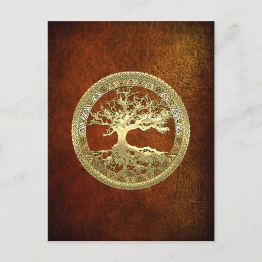 [01]命の黄金の木 ポストカード (正面)