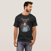 01 怒ったロバ Tシャツ (正面フル)
