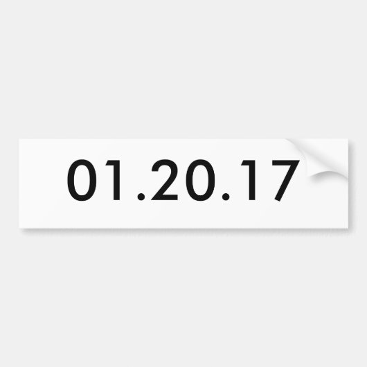 01.20.17 バンパーステッカー (正面)