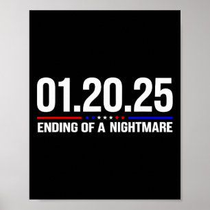 01 20 2025 1月20日2025年1月20日End Of A怖いNig ポスター