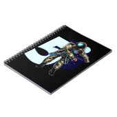 01.5誕生日少年フロス宇宙飛行士5年 ノートブック (左側)