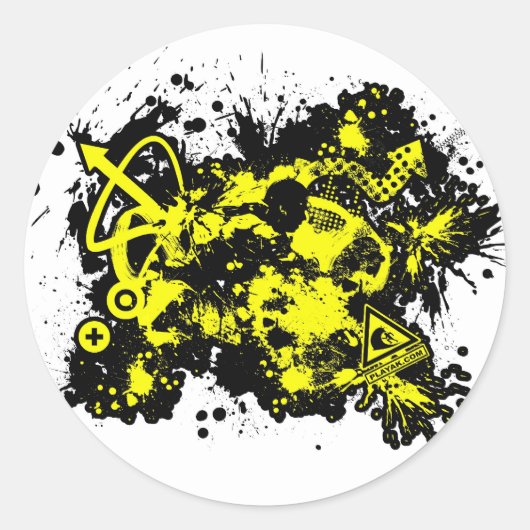 02デザイン1 ラウンドシール (正面)