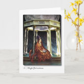 02高タロットグリーティングカード カード (黄色い花)