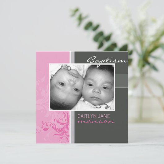 020 CUSTOM DESIGN :: jime v2 招待状 (スタンド正面)