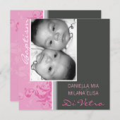 020 CUSTOM DESIGN :: jime v3 招待状 (正面/裏面)