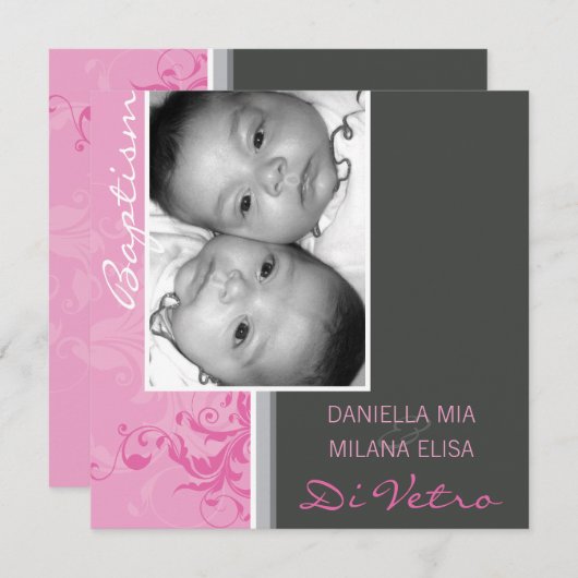 020 CUSTOM DESIGN :: jime v3 招待状 (正面/裏面)