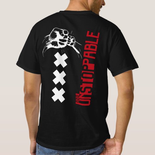 020 Unstoppable Tシャツ (裏面)