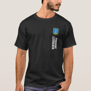 022 Livnoボスニア国旗の姓コートアームエンブレム Tシャツ