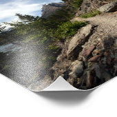 0239 8/12氷河の2つのメディシン湖 フォトプリント (角)