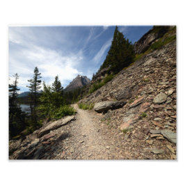 0239 8/12氷河の2つのメディシン湖 フォトプリント           