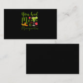 02.Cinco De Mayoマルガリタスマーガリットで私を持っていた 名刺 (正面/裏面)