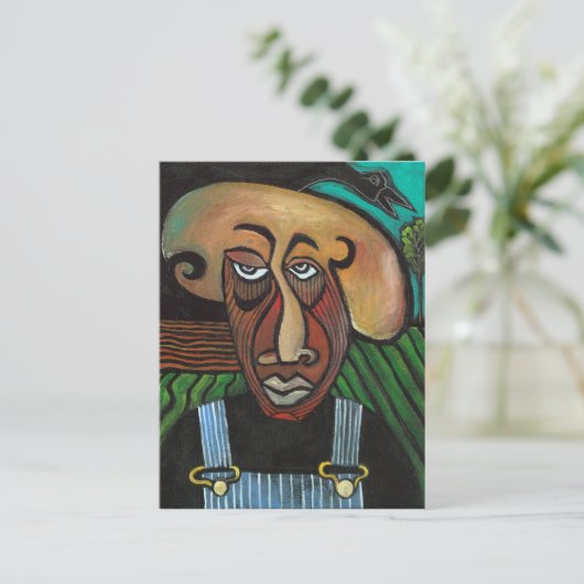 #02 I 得 The Blues ポストカード (スタンド正面)