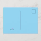 02 Racoon themed birthday party for babe turning 1 インビテーションポストカード (裏面)