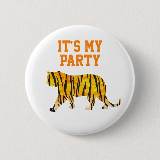 02of12誕生日カスタムタイガー 缶バッジ (正面)