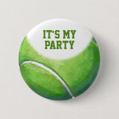 02of12誕生日カスタムテニスボール 缶バッジ (正面)