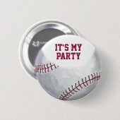 02of12誕生日カスタム野球 缶バッジ (正面&裏面)