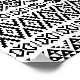 03012020部族の民族パターン–01 ポスター