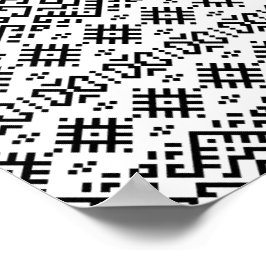 03012020部族の民族パターン–04 ポスター