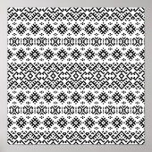 03012020部族の民族パターン–04 ポスター (正面)