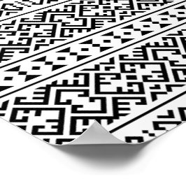 03012020部族の民族パターン–08 ポスター