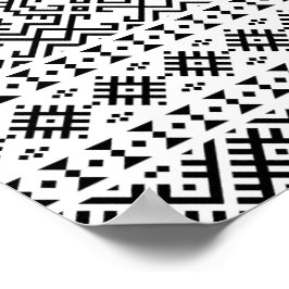 03012020部族の民族パターン–10 ポスター