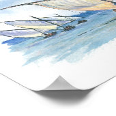 032 – ラティーンセイルレガッタ ポスター (角)