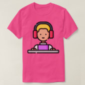036 DJ Tシャツ (デザイン正面)