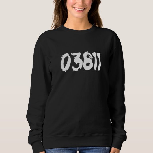 03811 Zipcode Atkinson New Hampshire Town NH Z スウェットシャツ (正面)