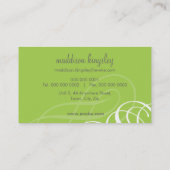 038 Julie :: designer vogue L20 名刺 (裏面)