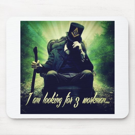 03baab303692c93af8dd13ee94c9598e--フリーメーソン会員入れ墨 マウスパッド (正面)