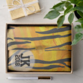 03of12タイガーパターンティッシュペーパー 薄葉紙 (ギフト)