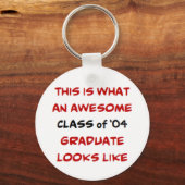 04年卒業、すごいね キーホルダー (正面)