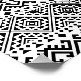 04012020 – 部族 – 民族 – パターン–06 ポスター