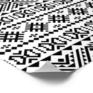 04012020 – 部族 – 民族 – パターン–09 ポスター