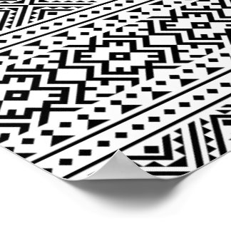 04012020 – 部族 – 民族 – パターン–10 ポスター